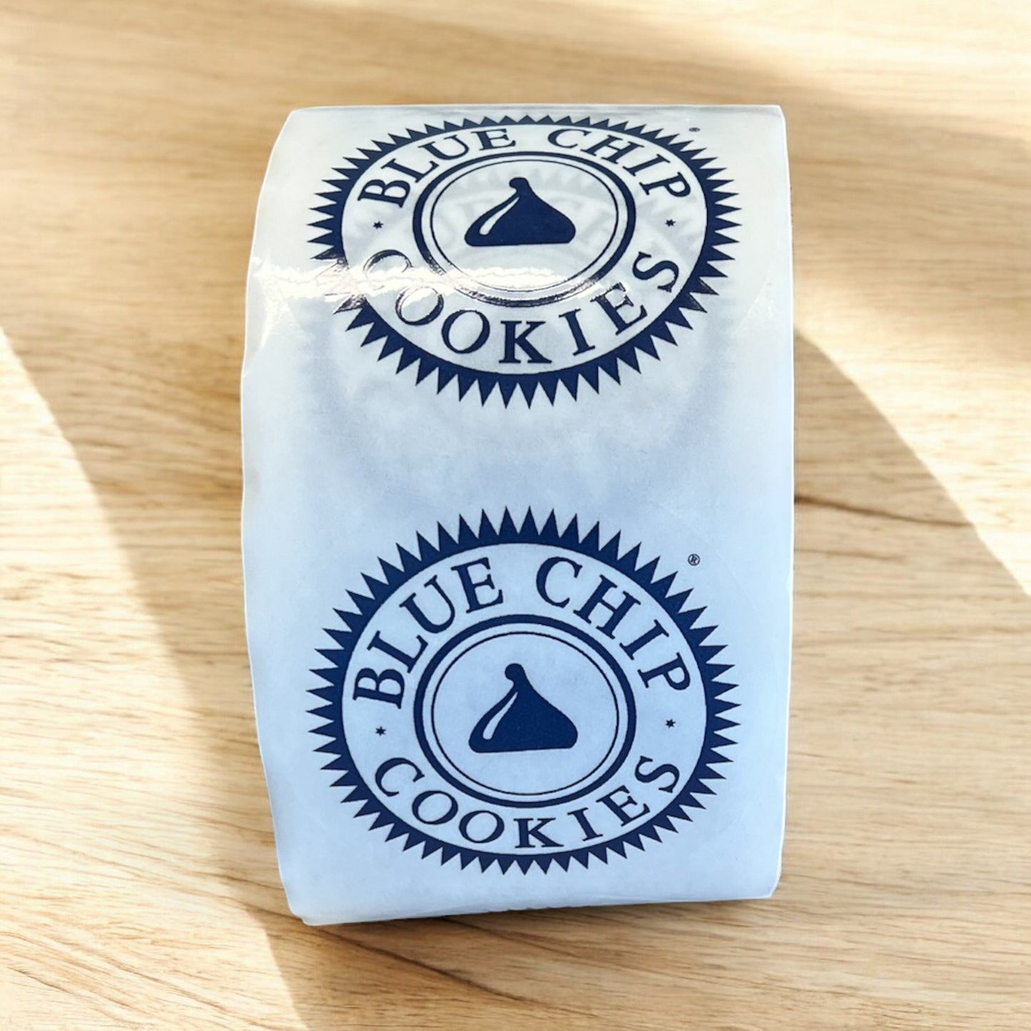 Blue Chip Logo Stickers